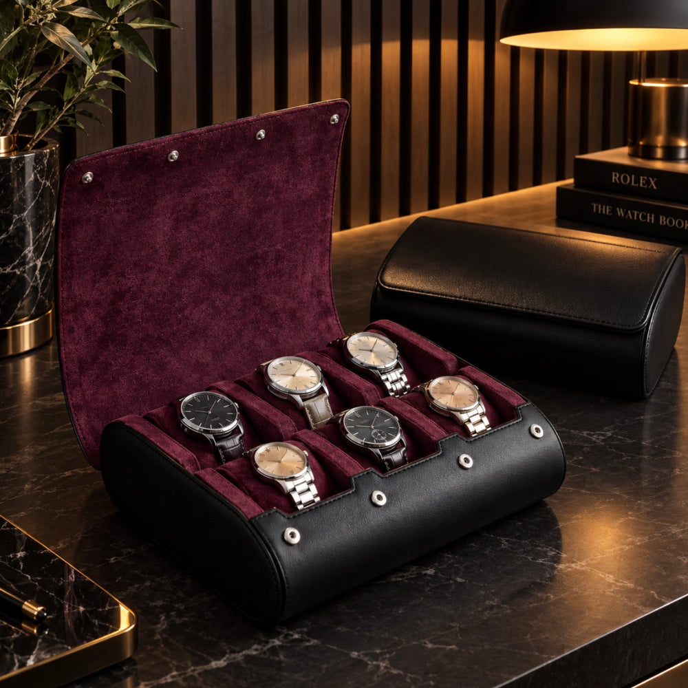 Étui à Montres – Velours Royal