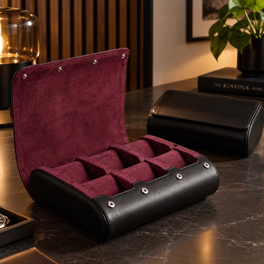 Étui à Montres – Velours Royal